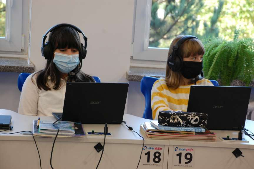Otwarcie nowoczesnej pracowni języków obcych w Zespole Szkół Miejskich nr 3 w Jaśle