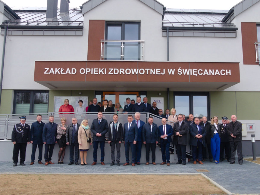 Otwarcie Ośrodka Zdrowia w Święcanach