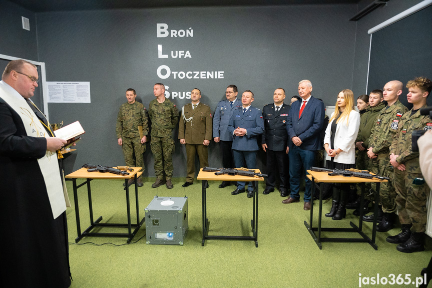 Otwarcie wirtualnej strzelnicy w Trzcinicy