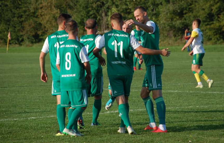 Piłka nożna. V liga krośnieńska. Mecz LKS Czeluśnica - Bieszczady Arłamów Ustrzyki Dolne