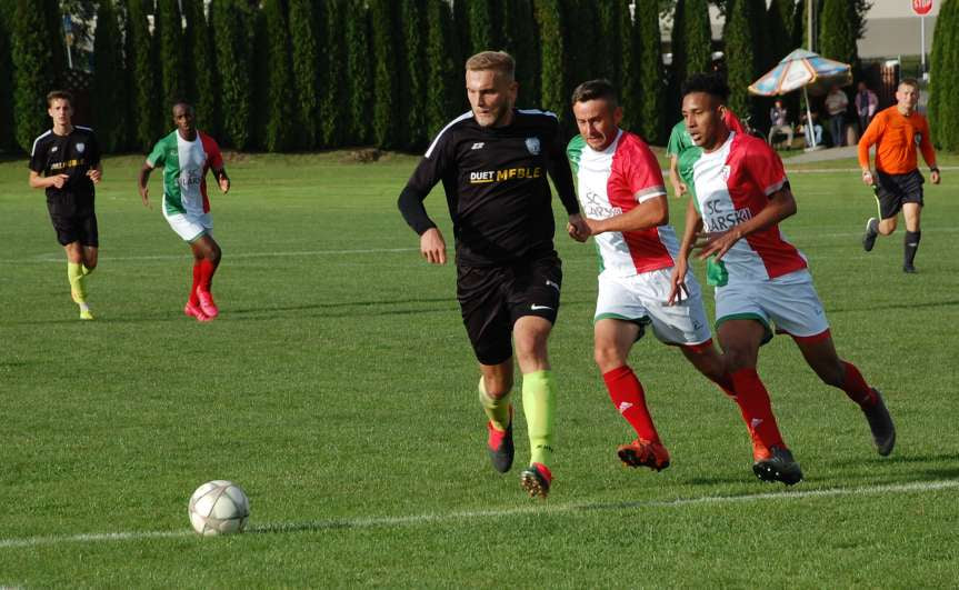 Piłka nożna. V liga krośnieńska. Mecz LKS Skołyszyn - Cosmos Nowotaniec 0-7