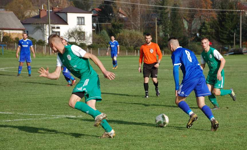 Piłka nożna. V liga krośnieńska. Mecz Tempo Nienaszów - Bieszczady Arłamów Ustrzyki Dolne 1-3