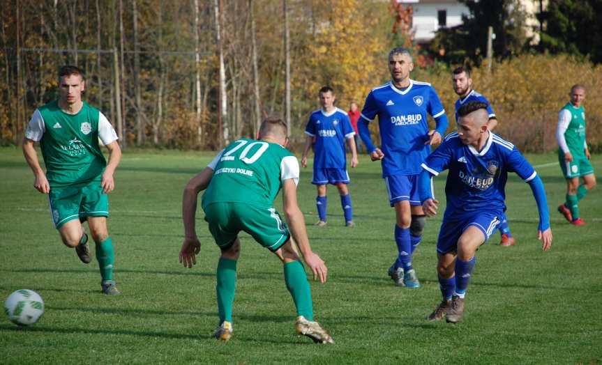 Piłka nożna. V liga krośnieńska. Mecz Tempo Nienaszów - Bieszczady Arłamów Ustrzyki Dolne 1-3
