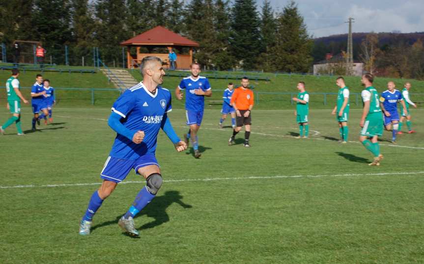 Piłka nożna. V liga krośnieńska. Mecz Tempo Nienaszów - Bieszczady Arłamów Ustrzyki Dolne 1-3