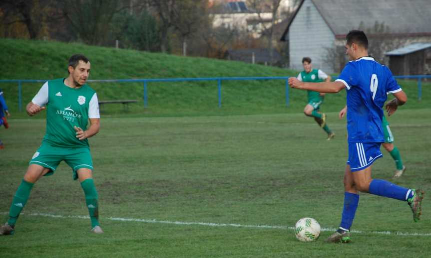 Piłka nożna. V liga krośnieńska. Mecz Tempo Nienaszów - Bieszczady Arłamów Ustrzyki Dolne 1-3