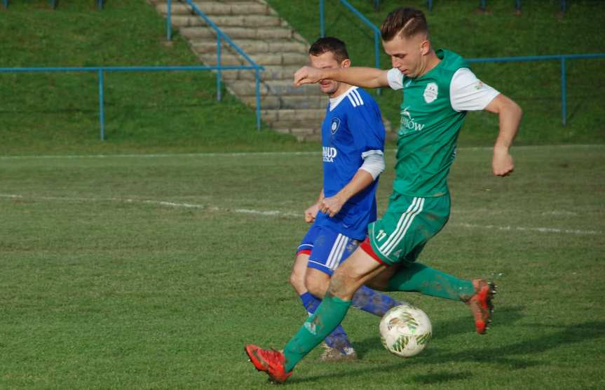 Piłka nożna. V liga krośnieńska. Mecz Tempo Nienaszów - Bieszczady Arłamów Ustrzyki Dolne 1-3