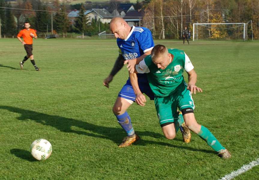 Piłka nożna. V liga krośnieńska. Mecz Tempo Nienaszów - Bieszczady Arłamów Ustrzyki Dolne 1-3