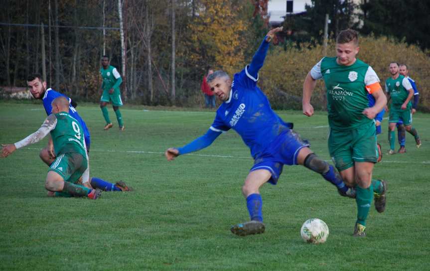 Piłka nożna. V liga krośnieńska. Mecz Tempo Nienaszów - Bieszczady Arłamów Ustrzyki Dolne 1-3