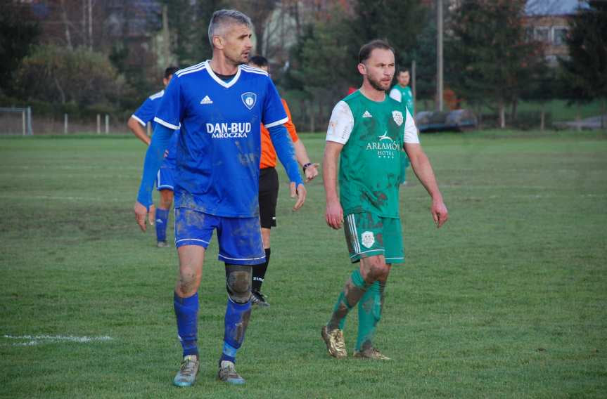 Piłka nożna. V liga krośnieńska. Mecz Tempo Nienaszów - Bieszczady Arłamów Ustrzyki Dolne 1-3