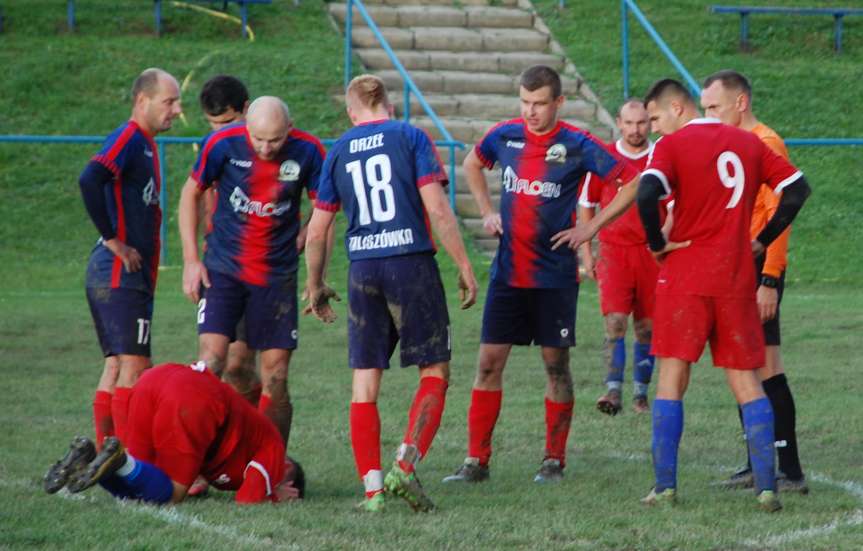 Piłka nożna. V liga krośnieńska. Mecz Tempo Nienaszów - Orzeł Faliszówka 2-0