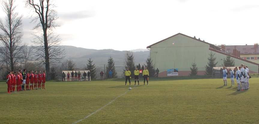 Piłka nożna. V liga krośnieńska. Mecz Tempo Nienaszów - Start Rymanów 1-1