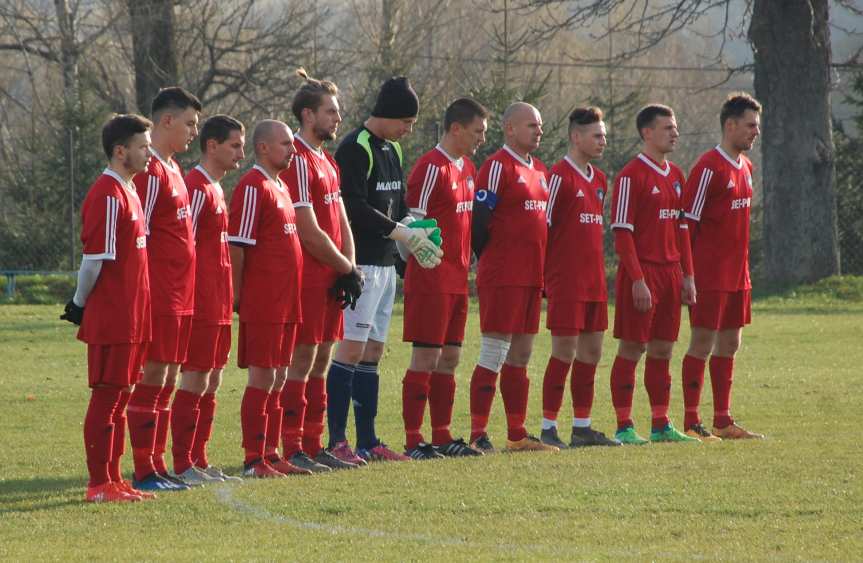 Piłka nożna. V liga krośnieńska. Mecz Tempo Nienaszów - Start Rymanów 1-1