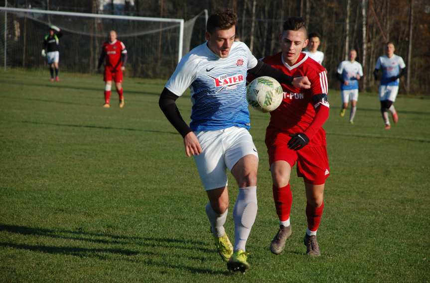 Piłka nożna. V liga krośnieńska. Mecz Tempo Nienaszów - Start Rymanów 1-1
