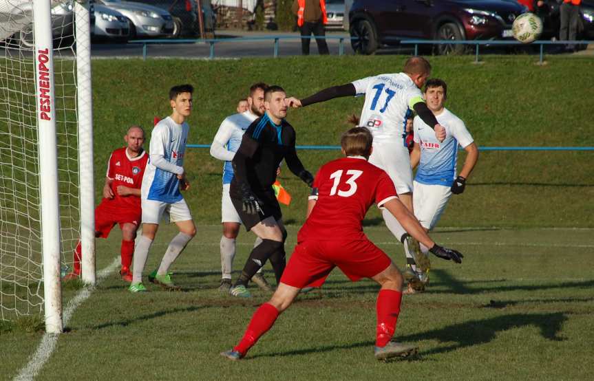 Piłka nożna. V liga krośnieńska. Mecz Tempo Nienaszów - Start Rymanów 1-1