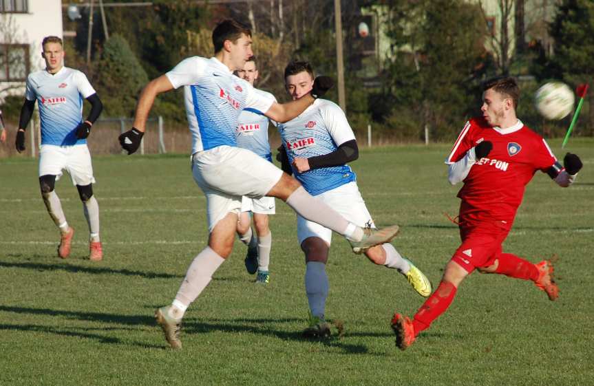 Piłka nożna. V liga krośnieńska. Mecz Tempo Nienaszów - Start Rymanów 1-1
