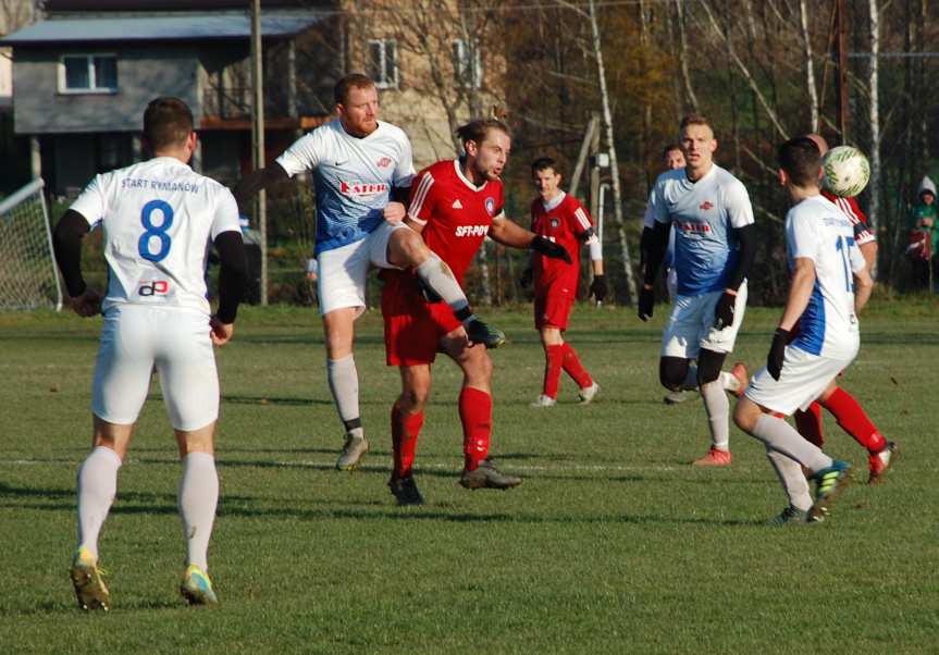 Piłka nożna. V liga krośnieńska. Mecz Tempo Nienaszów - Start Rymanów 1-1