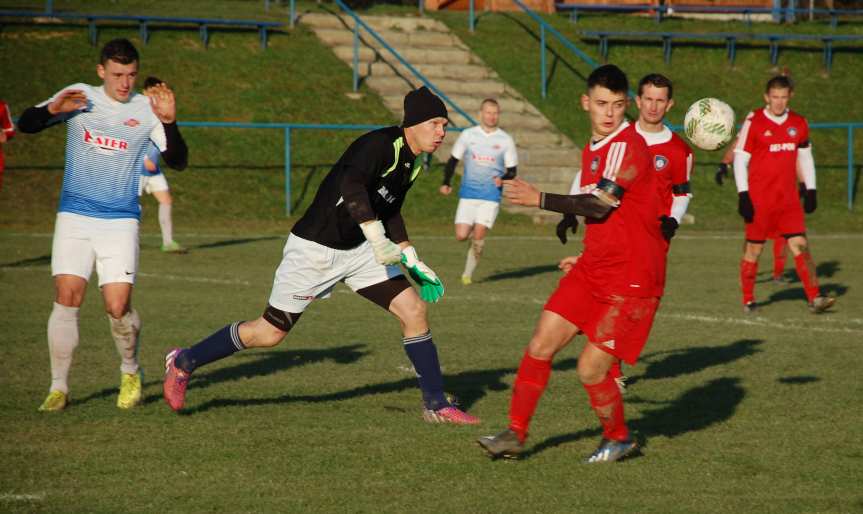 Piłka nożna. V liga krośnieńska. Mecz Tempo Nienaszów - Start Rymanów 1-1