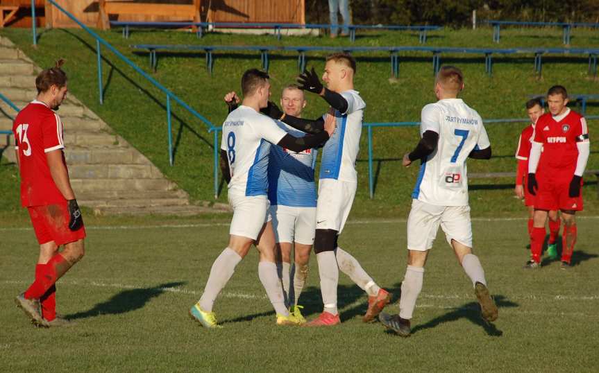 Piłka nożna. V liga krośnieńska. Mecz Tempo Nienaszów - Start Rymanów 1-1