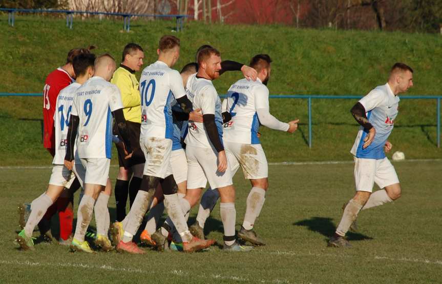 Piłka nożna. V liga krośnieńska. Mecz Tempo Nienaszów - Start Rymanów 1-1