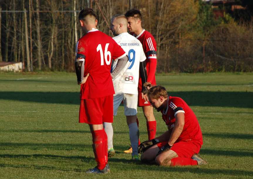 Piłka nożna. V liga krośnieńska. Mecz Tempo Nienaszów - Start Rymanów 1-1