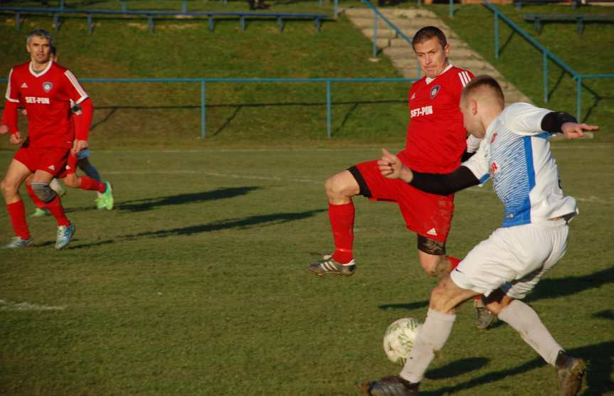 Piłka nożna. V liga krośnieńska. Mecz Tempo Nienaszów - Start Rymanów 1-1