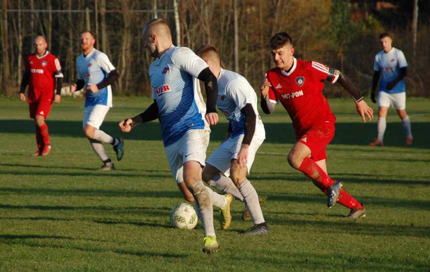 Piłka nożna. V liga krośnieńska. Mecz Tempo Nienaszów - Start Rymanów 1-1