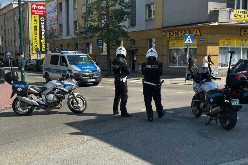 Policjanci zabezpieczali mecz