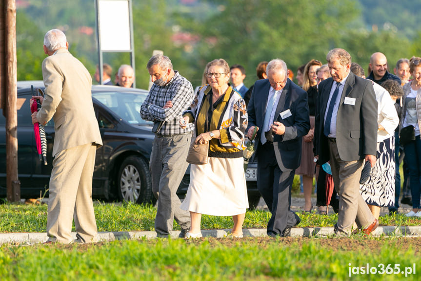 Poświęcenie pomnika Chrystusa Króla Wszechświata w Jaśle
