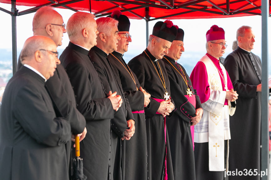 Poświęcenie pomnika Chrystusa Króla Wszechświata w Jaśle