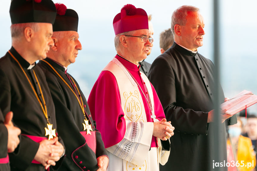 Poświęcenie pomnika Chrystusa Króla Wszechświata w Jaśle