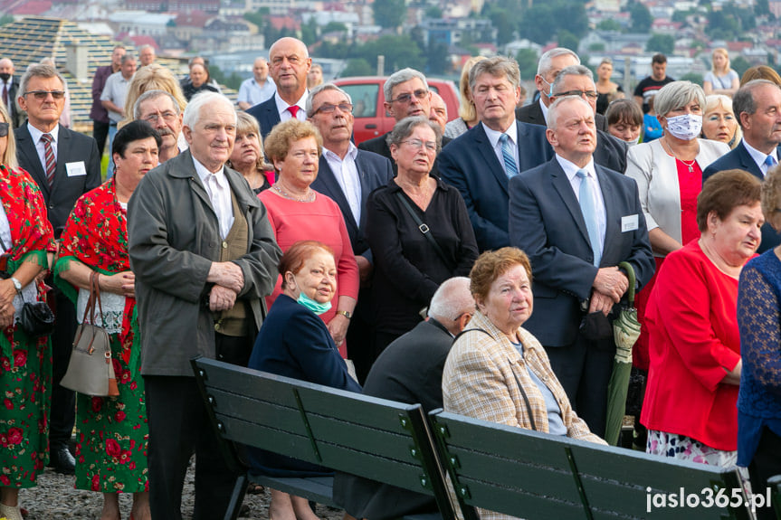 Poświęcenie pomnika Chrystusa Króla Wszechświata w Jaśle