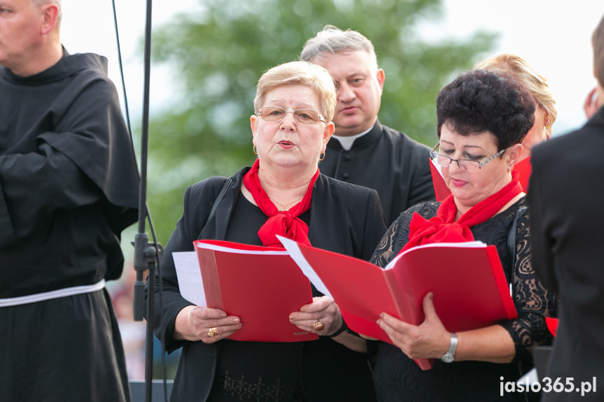 Poświęcenie pomnika Chrystusa Króla Wszechświata w Jaśle