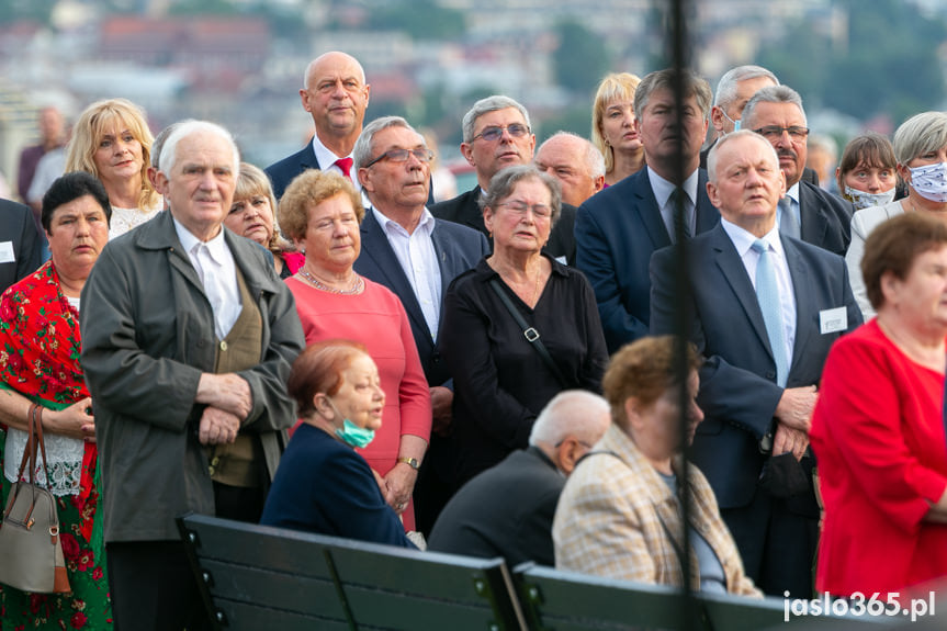Poświęcenie pomnika Chrystusa Króla Wszechświata w Jaśle