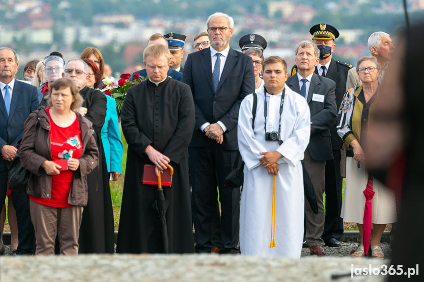 Poświęcenie pomnika Chrystusa Króla Wszechświata w Jaśle