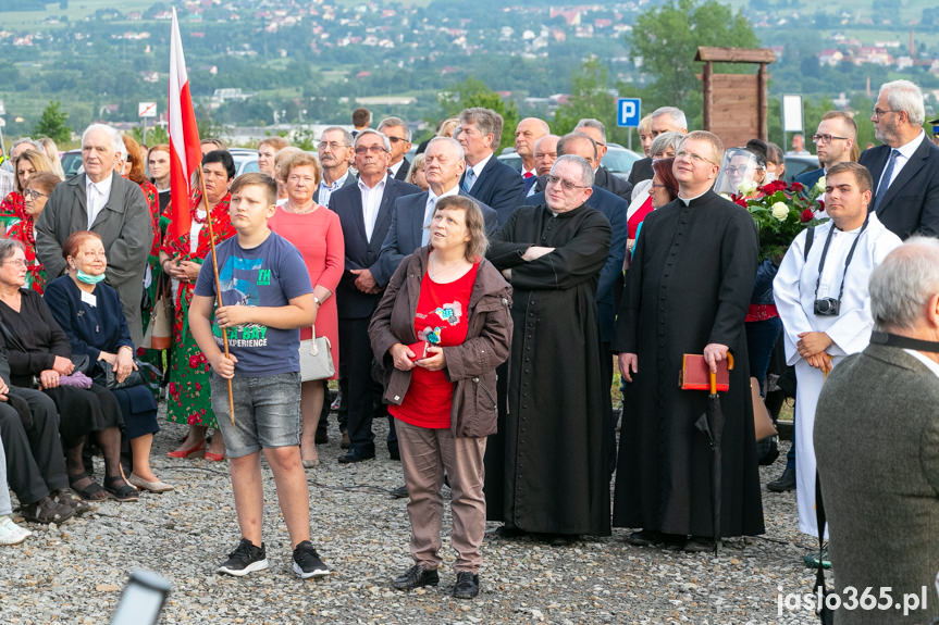 Poświęcenie pomnika Chrystusa Króla Wszechświata w Jaśle