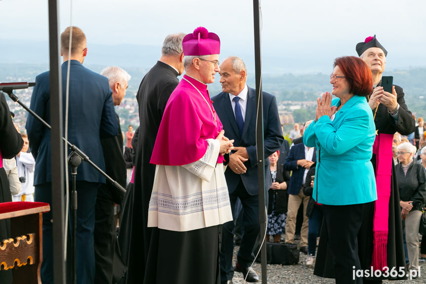 Poświęcenie pomnika Chrystusa Króla Wszechświata w Jaśle