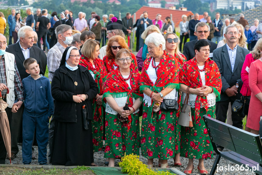 Poświęcenie pomnika Chrystusa Króla Wszechświata w Jaśle