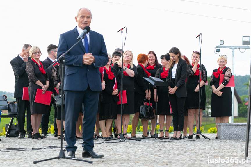 Poświęcenie pomnika Chrystusa Króla Wszechświata w Jaśle