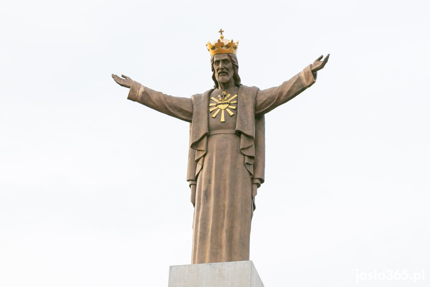 Poświęcenie pomnika Chrystusa Króla Wszechświata w Jaśle
