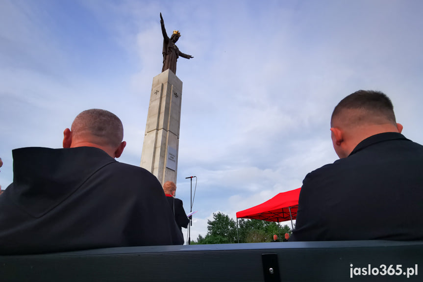 Poświęcenie pomnika Chrystusa Króla Wszechświata w Jaśle
