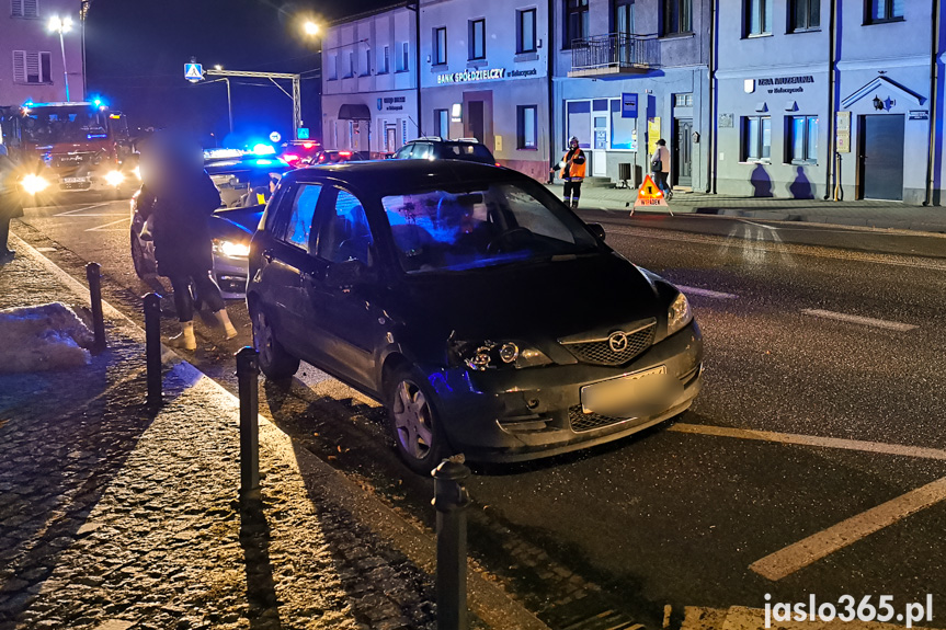 Potrącenie kobiety w Kołaczycach