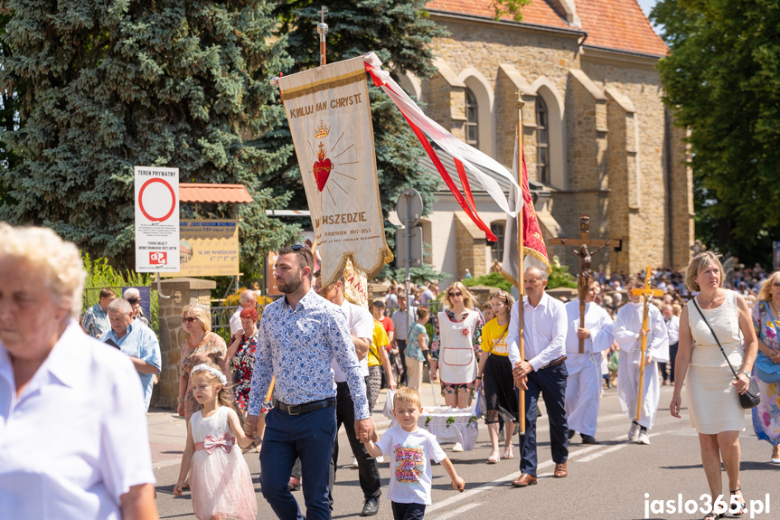 Procesja Bożego Ciała w Jaśle