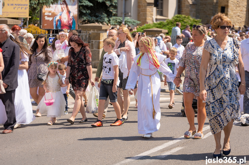Procesja Bożego Ciała w Jaśle