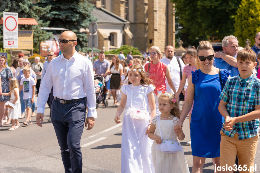 Procesja Bożego Ciała w Jaśle