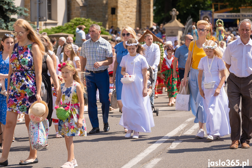 Procesja Bożego Ciała w Jaśle