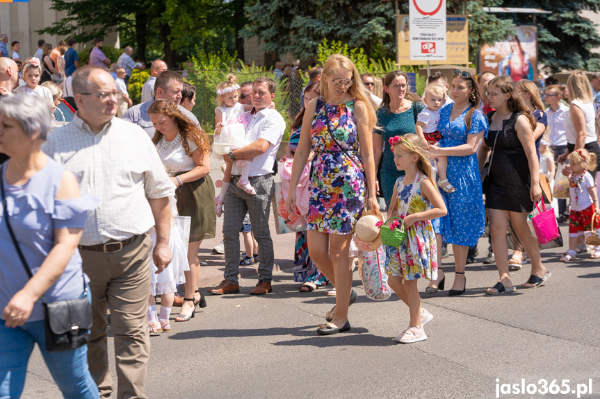 Procesja Bożego Ciała w Jaśle