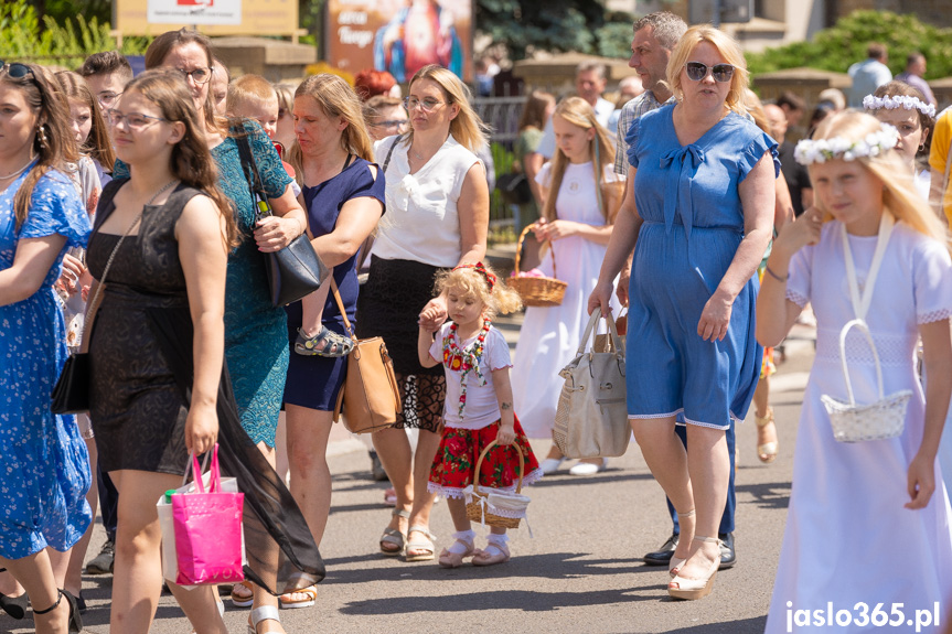 Procesja Bożego Ciała w Jaśle