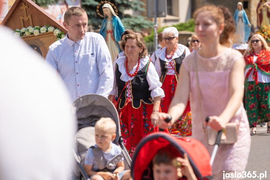 Procesja Bożego Ciała w Jaśle