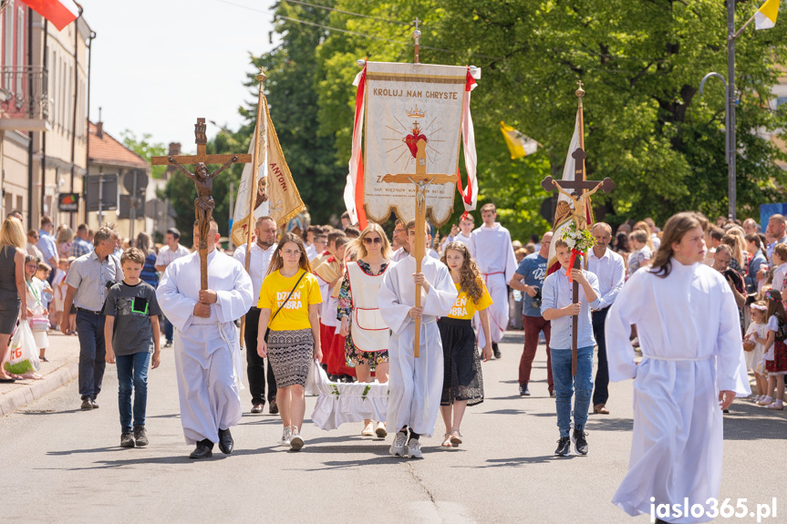 Procesja Bożego Ciała w Jaśle