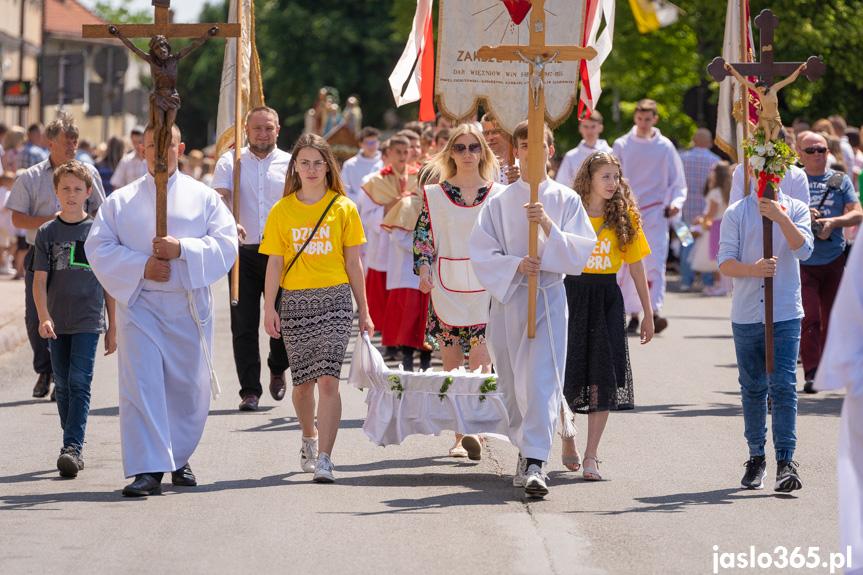 Procesja Bożego Ciała w Jaśle
